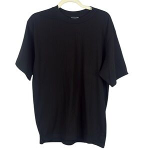 Pro Club Heavy Weight Men 3-Pack Black Short Sleeve Tees Casual Fit Size Large